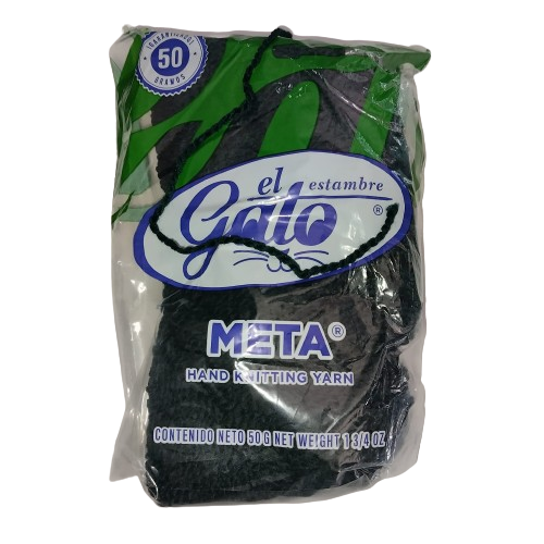 Madeja de Estambre del gato meta 4696N Verde Escolar Oscuro