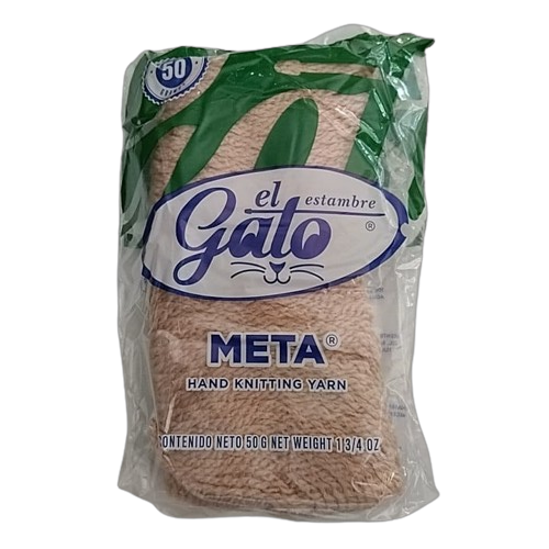 Madeja de Estambre del gato meta 4610C Beige Claro