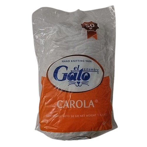 Madeja de Estambre del gato carola 5000P Blanco - Bluendig