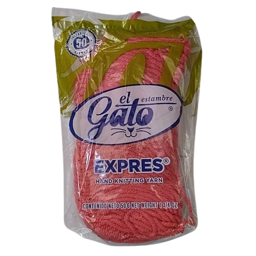 Madeja de Estambre del gato express 4424K Coral - Bluendig