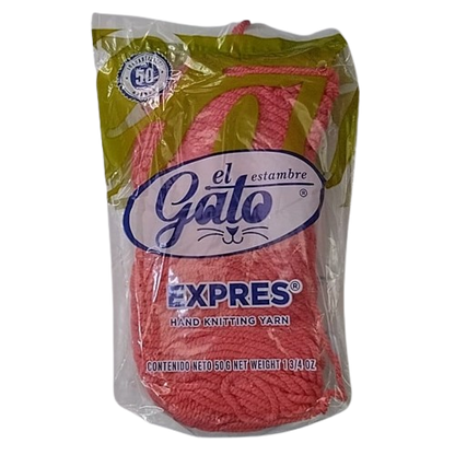 Madeja de Estambre del gato express 4424K Coral - Bluendig