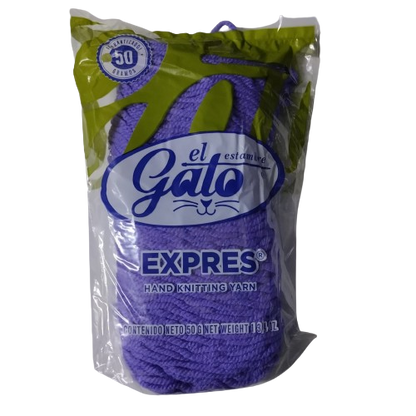 Madeja de Estambre del gato express 4449I Lila Uva - Bluendig