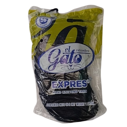 Madeja de Estambre del gato express 4473E Azul Marino Claro - Bluendig