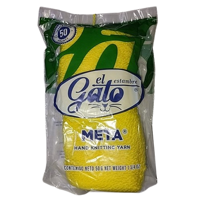 Madeja de Estambre del gato meta 4604C Amarillo Canario