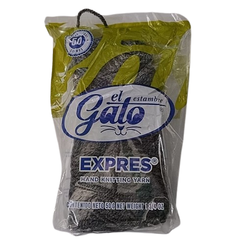 Madeja de Estambre el gato express 44J84F Gris - Bluendig