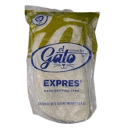 Madeja de Estambre del gato express 4409H Beige Hueso - Bluendig