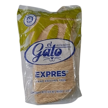 Madeja de Estambre del gato express beige pastel 4409 - Bluendig