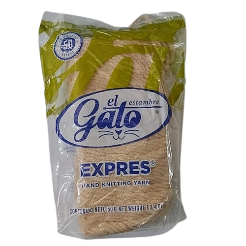 Madeja de Estambre del gato express beige pastel 4409 - Bluendig