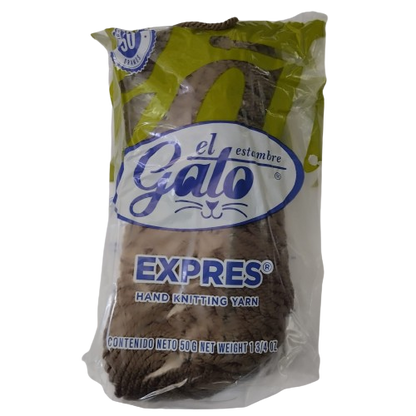 Madeja de Estambre del gato express chocolate 4410J - Bluendig