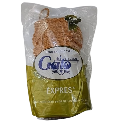 Madeja de Estambre del gato express 4406N Oro - Bluendig