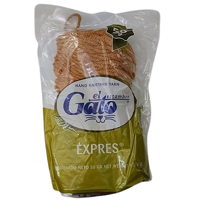 Madeja de Estambre del gato express 4406N Oro - Bluendig