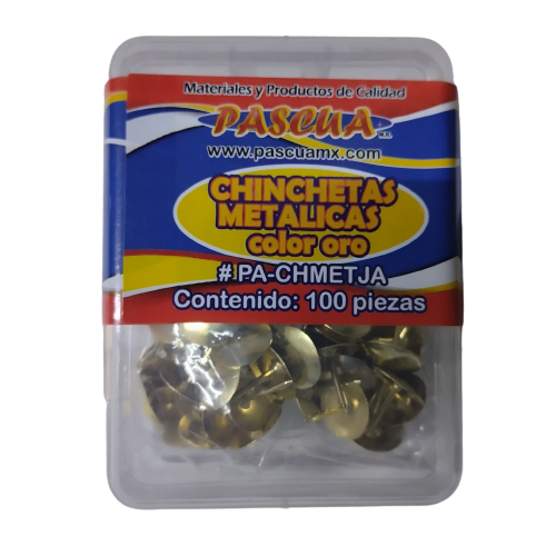 Chinchetas metalicas marca pascua