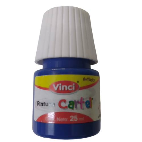 PINTURA VINCI CARTEL 20ML AZUL ULTRAMAR-66 C/10 2306 - 2306