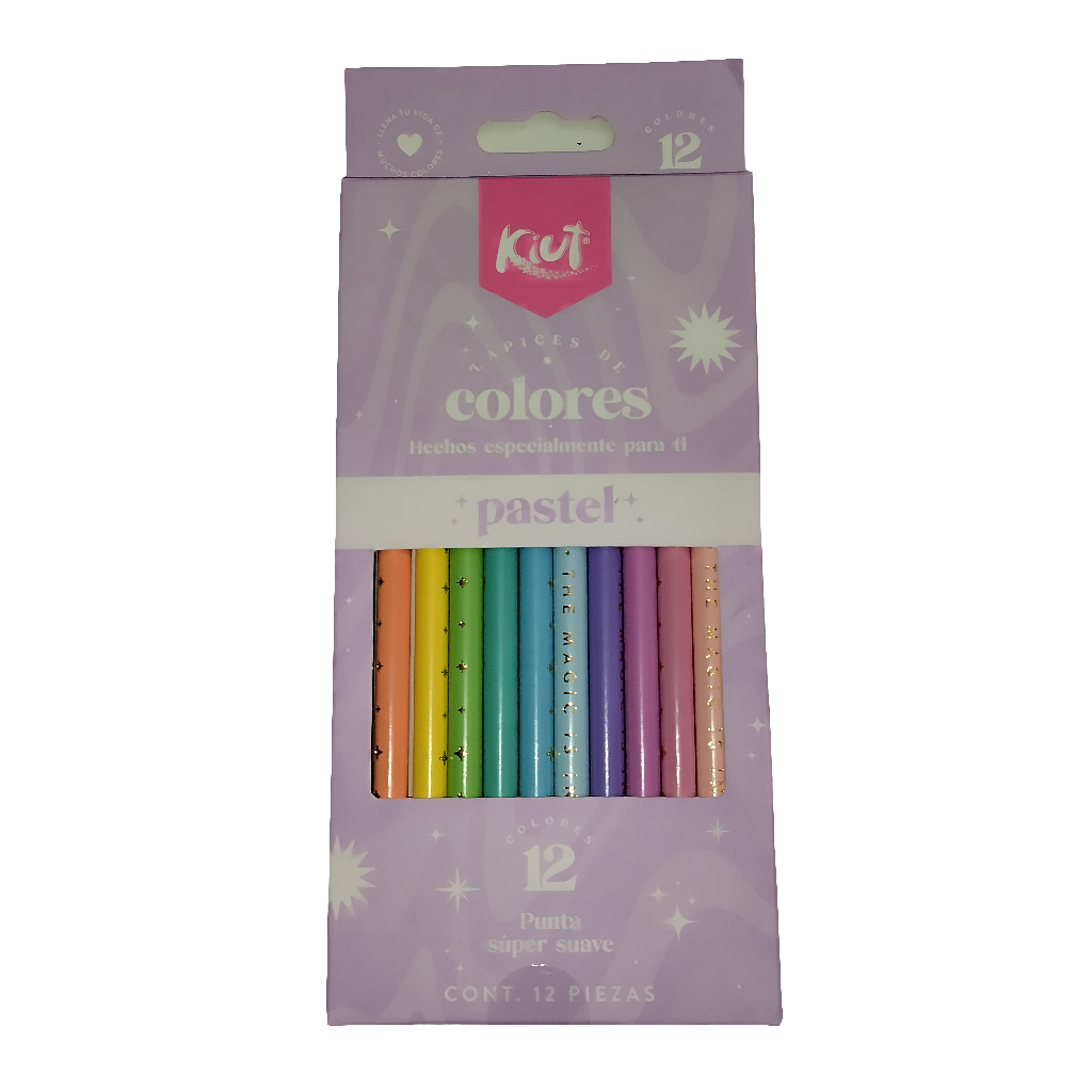 lapices de colores kiut pastel