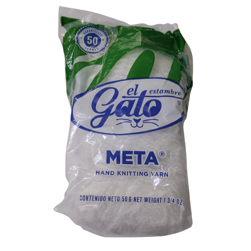 Estambre del gato meta blanco 4600Q