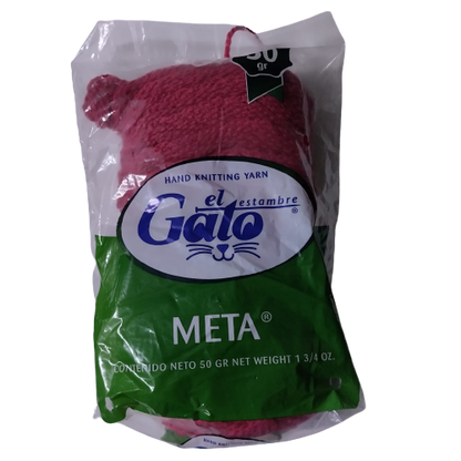 Madeja de Estambre del gato meta 4651I Rojo Frambuesa