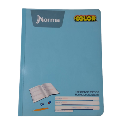 Libreta de tareas norma