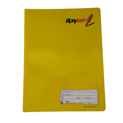 cuaderno profesional rayter cuadro de 5 milimetros cosido