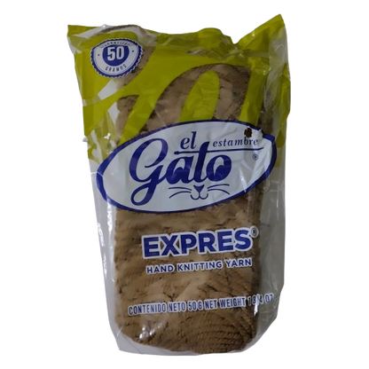 Madeja de Estambre del gato express 4416H Cafe Claro - Bluendig