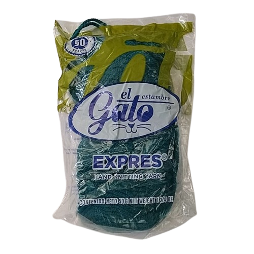 Madeja de Estambre del gato express 4494S Jade - Bluendig