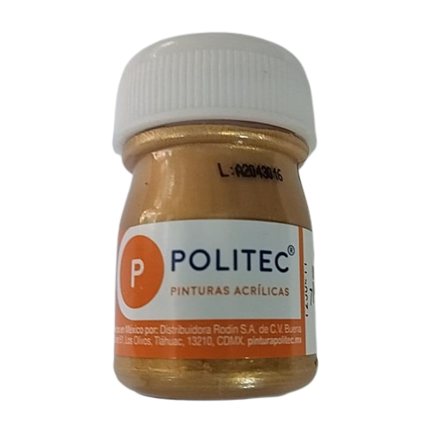 Pintura politec 20 ml oro